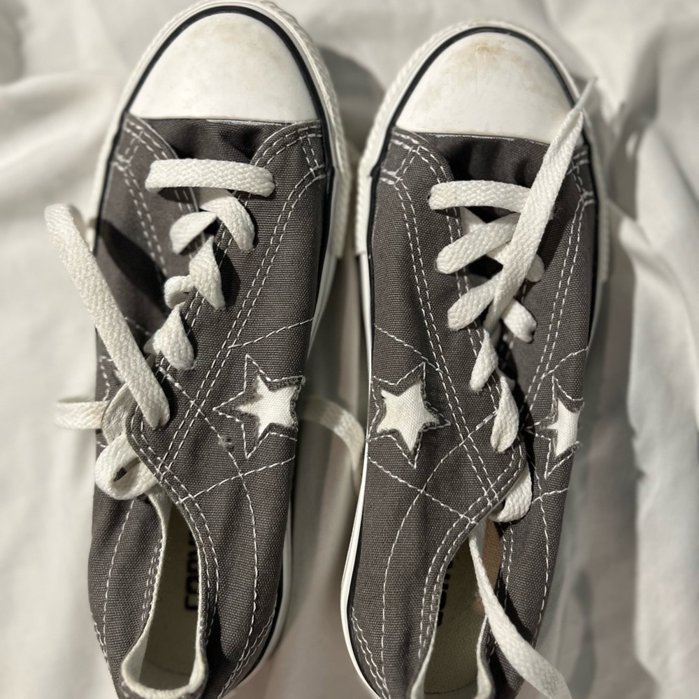 Kids Star Sneakers - Gray